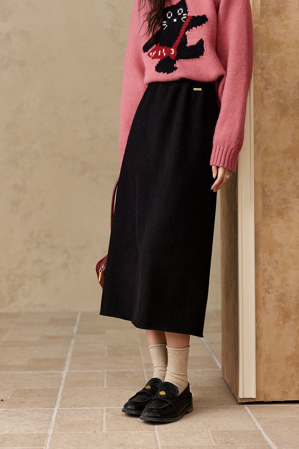 Rok Maxi A Line untuk Wanita
