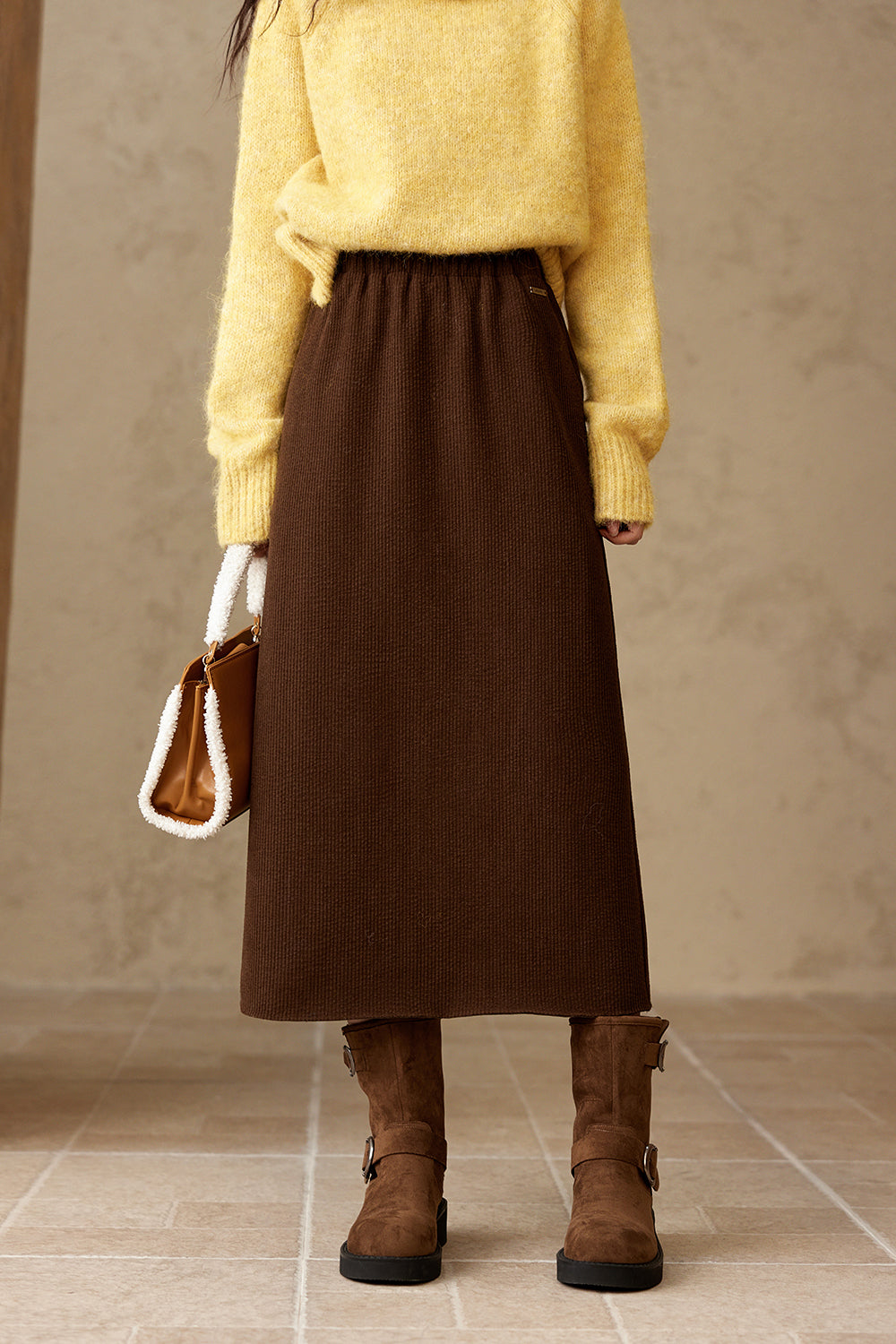 Rok Maxi A Line untuk Wanita