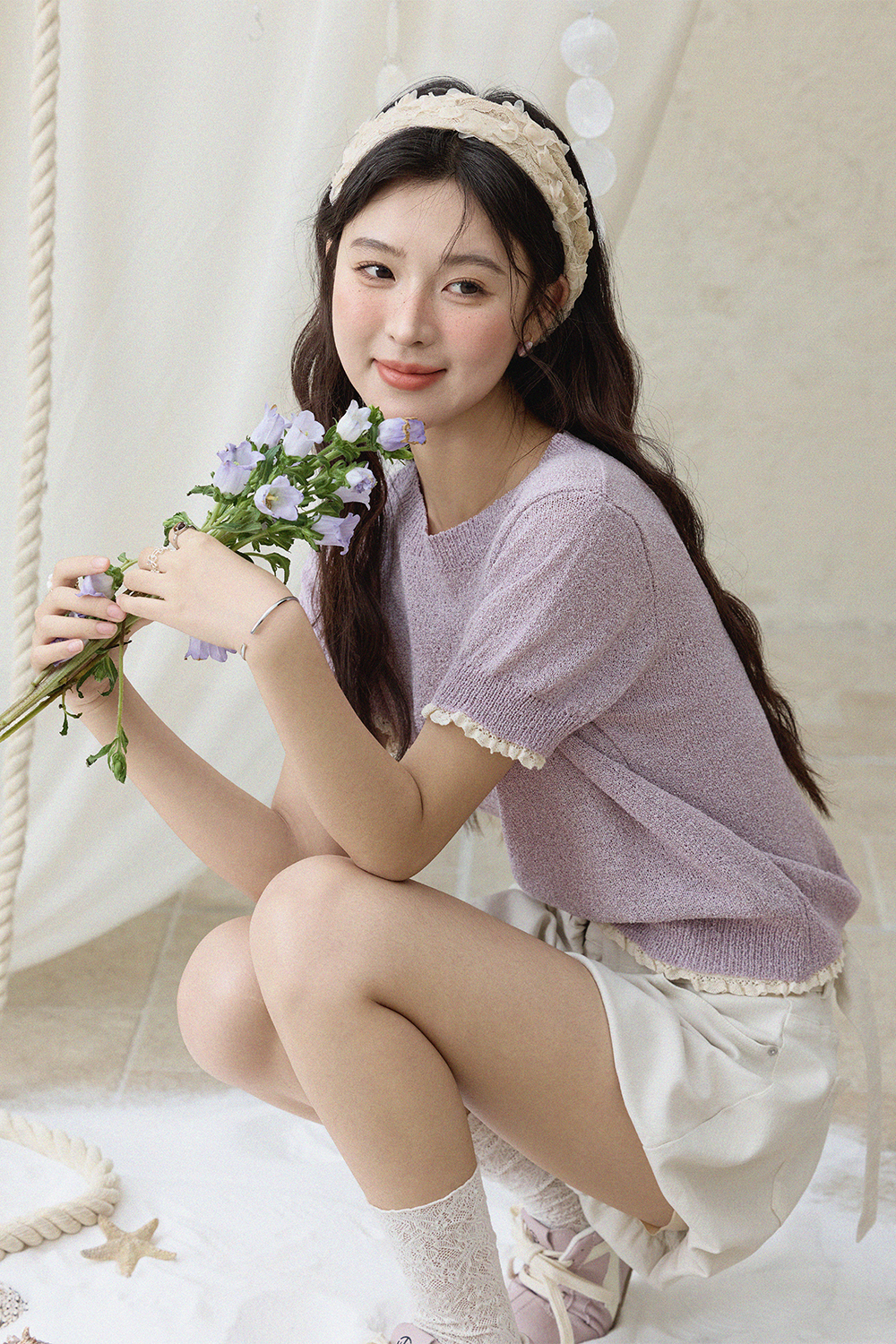 Kaos Rajut untuk Wanita