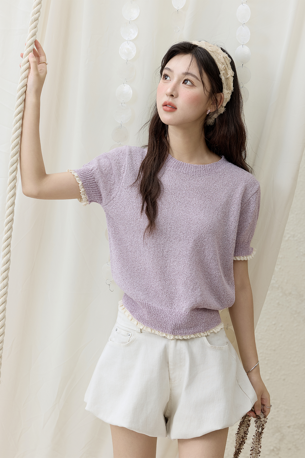 Kaos Rajut untuk Wanita