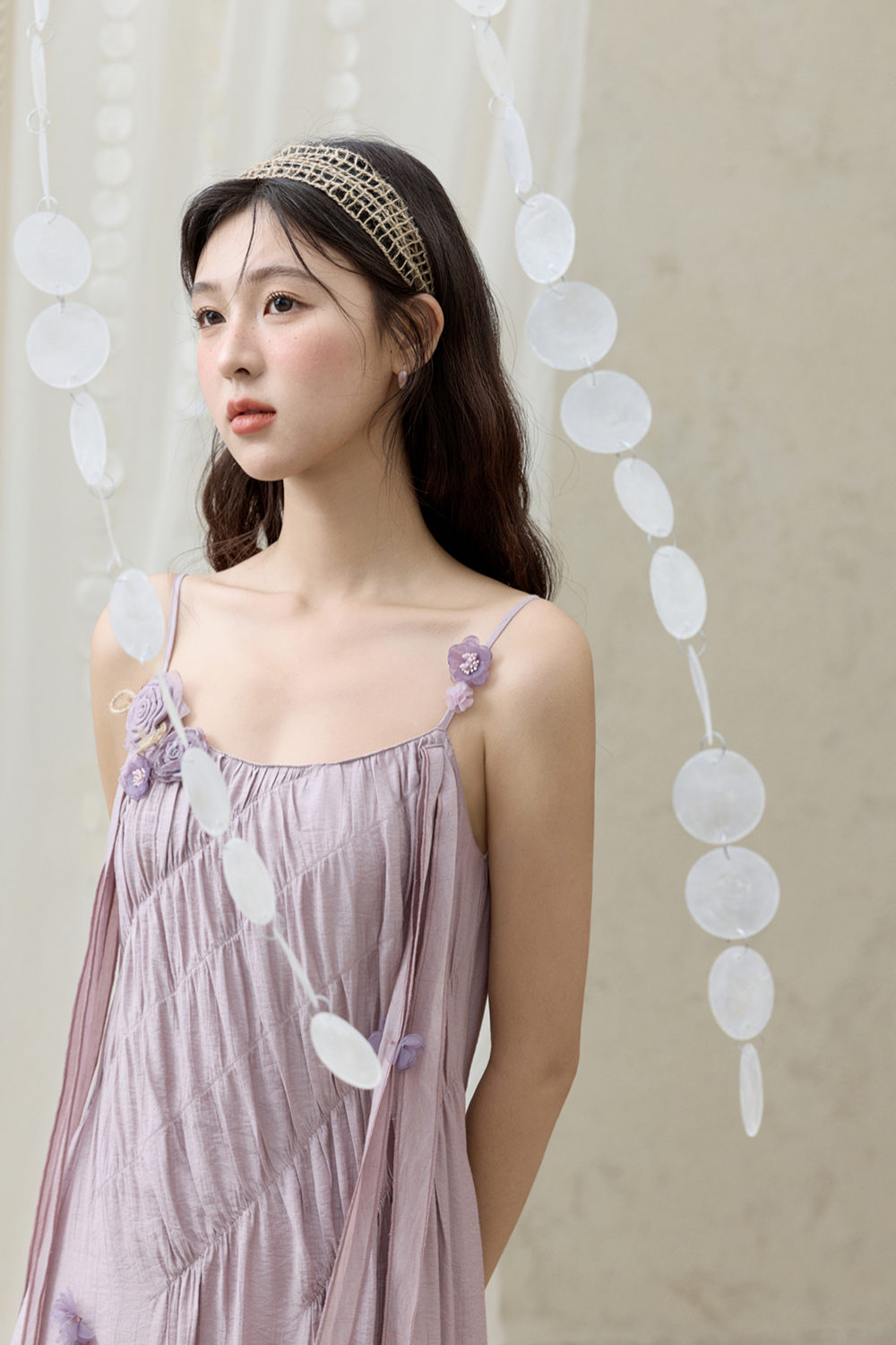 Gaun Tali Spaghetti untuk Wanita