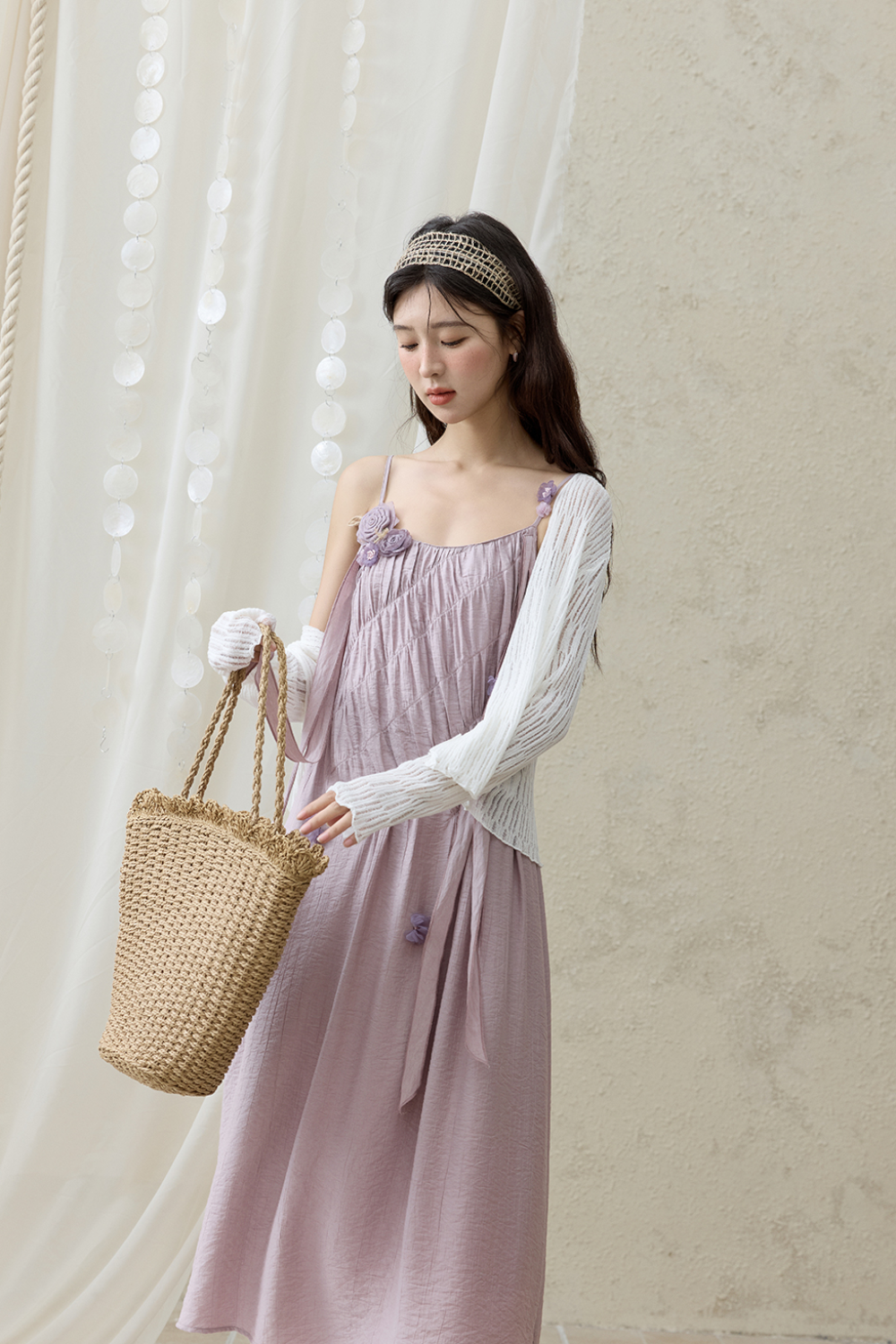 Gaun Tali Spaghetti untuk Wanita