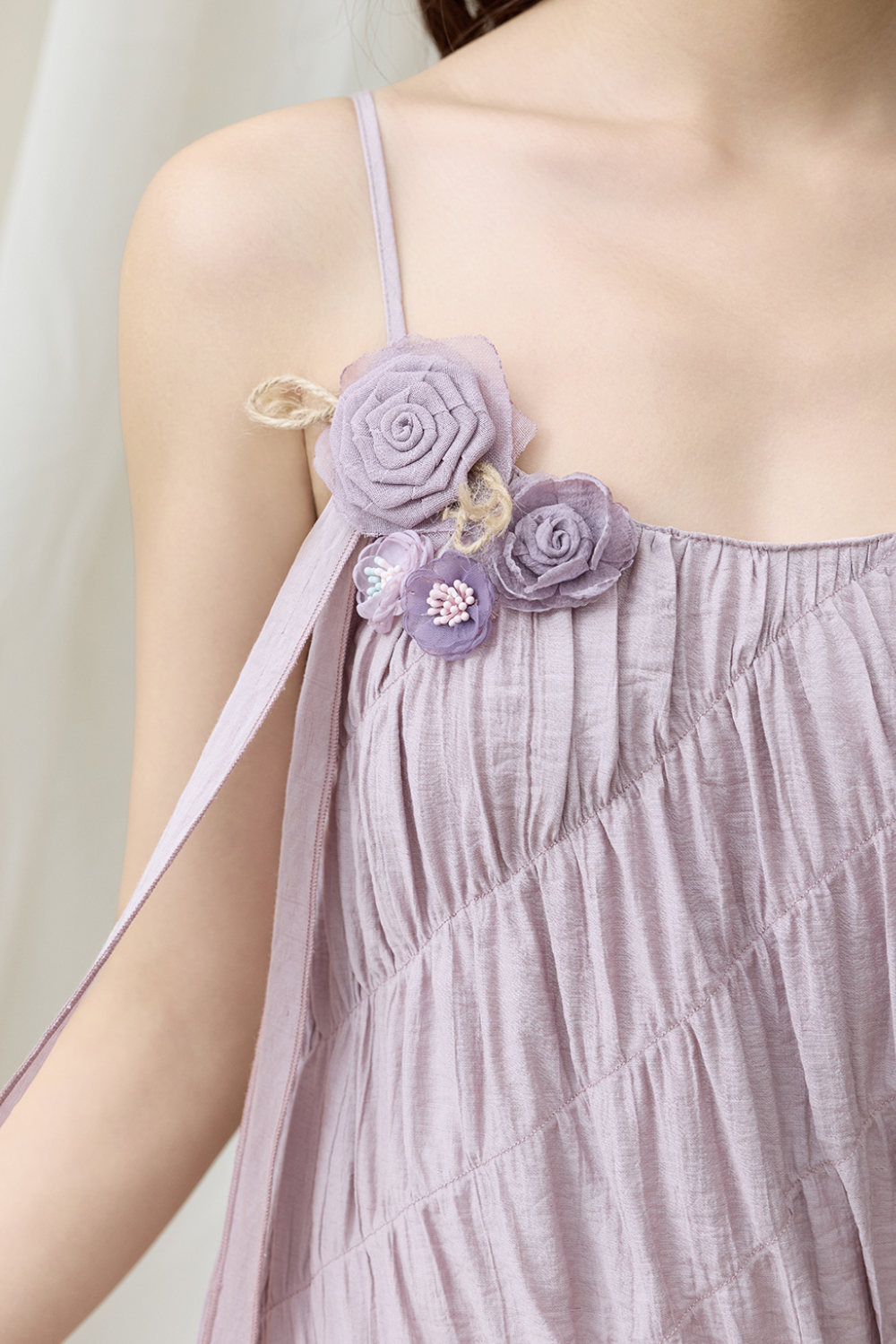 Gaun Tali Spaghetti untuk Wanita