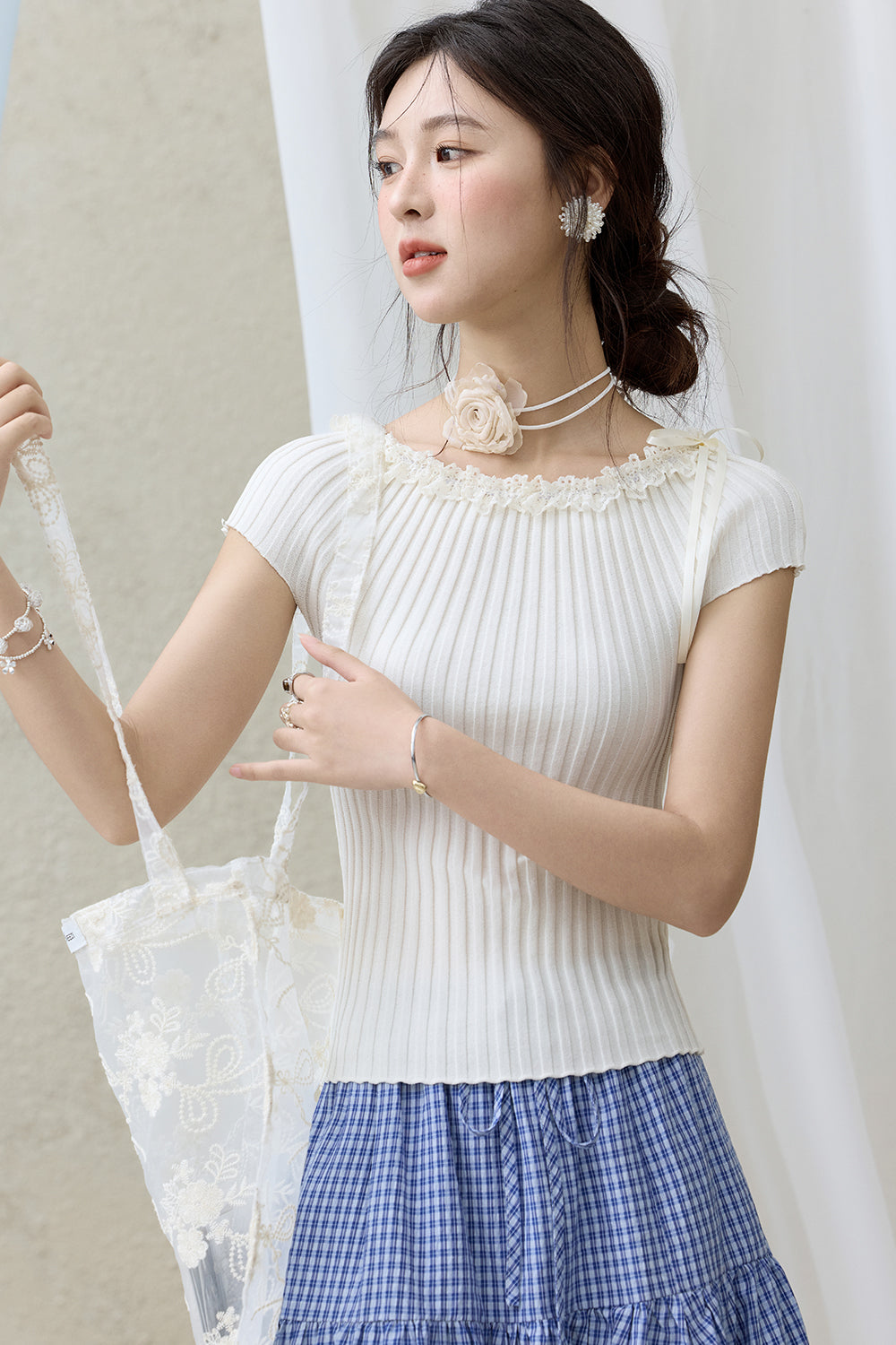 Knit T-shirt for Women