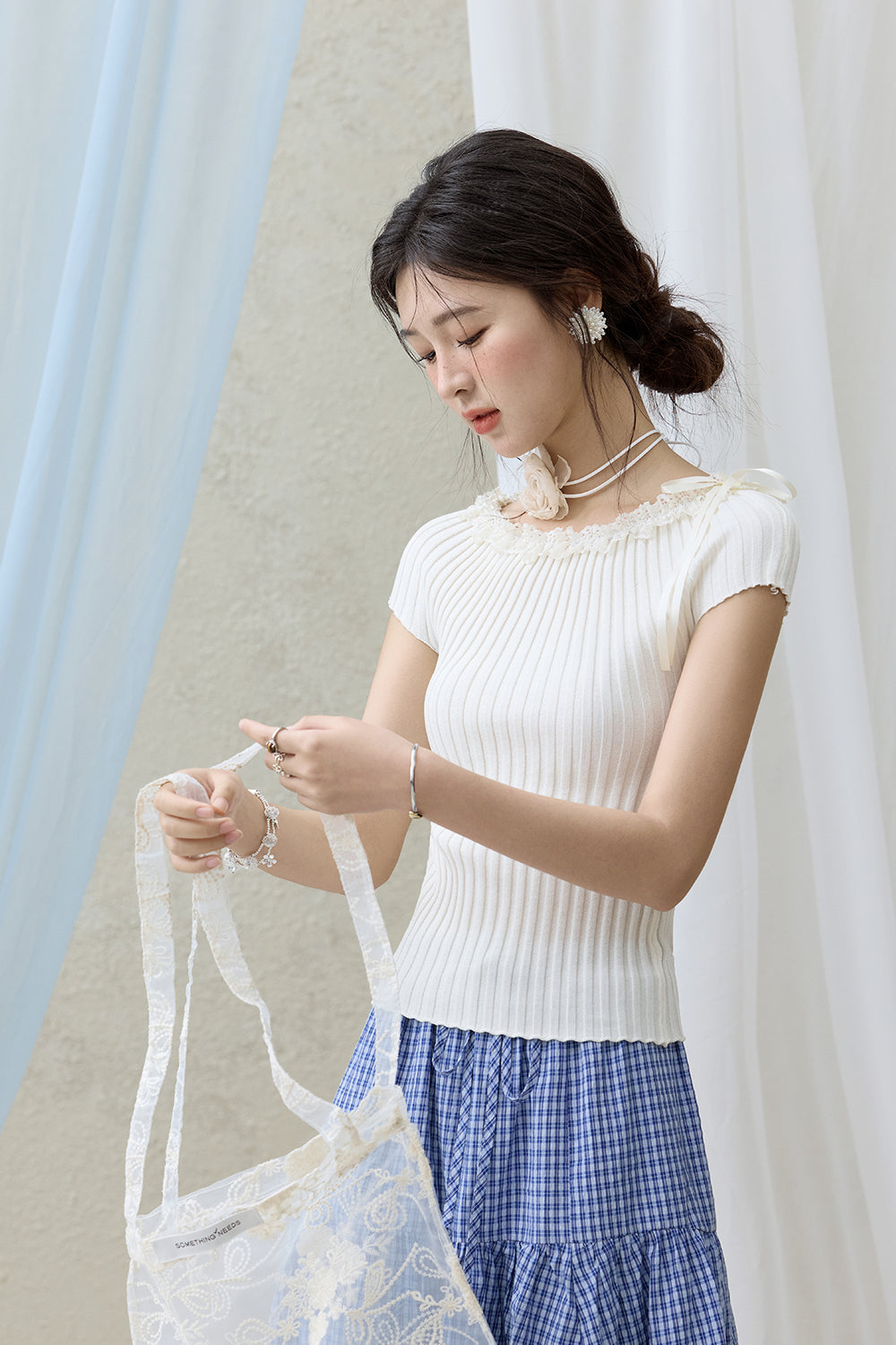 Knit T-shirt for Women