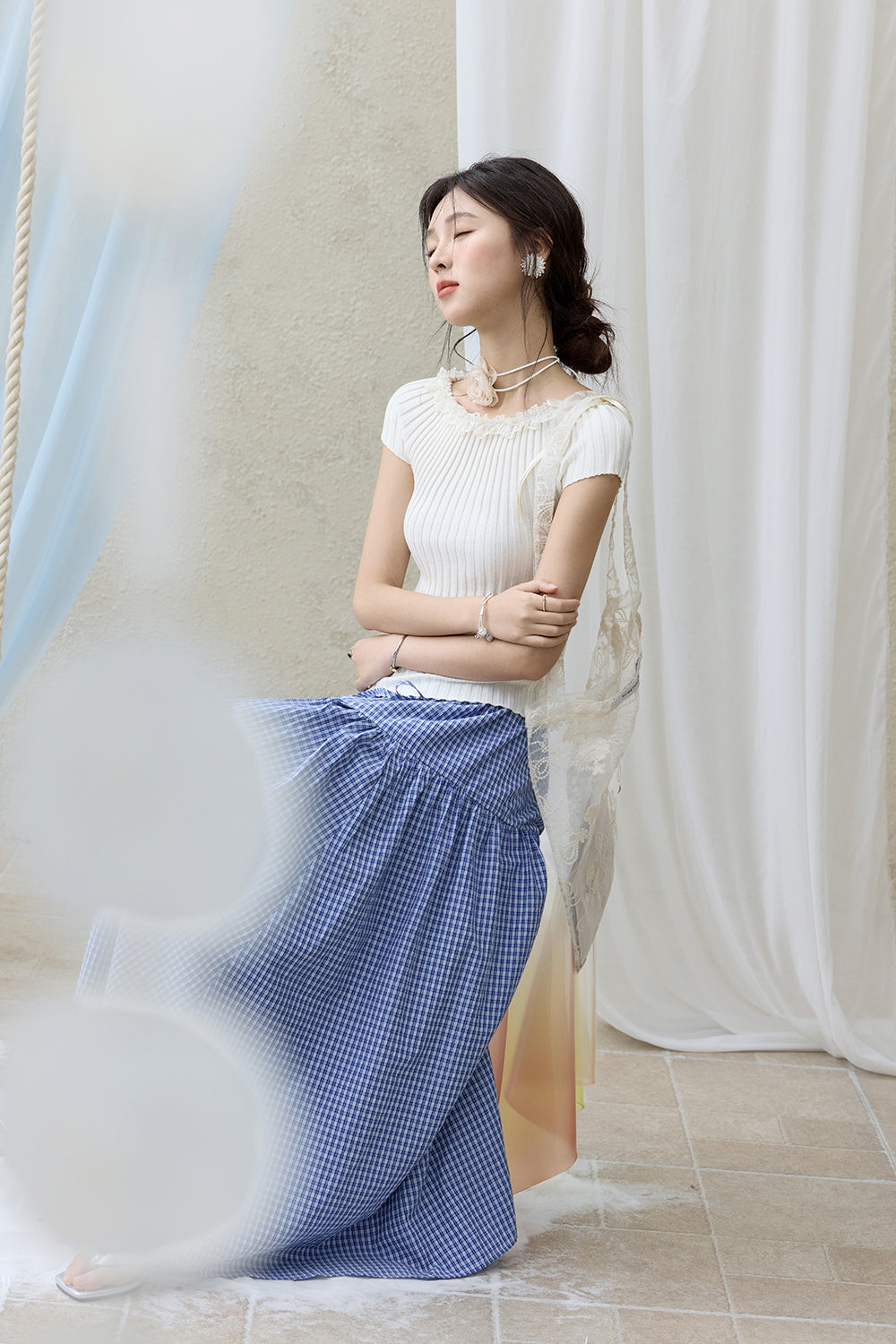 Knit T-shirt for Women