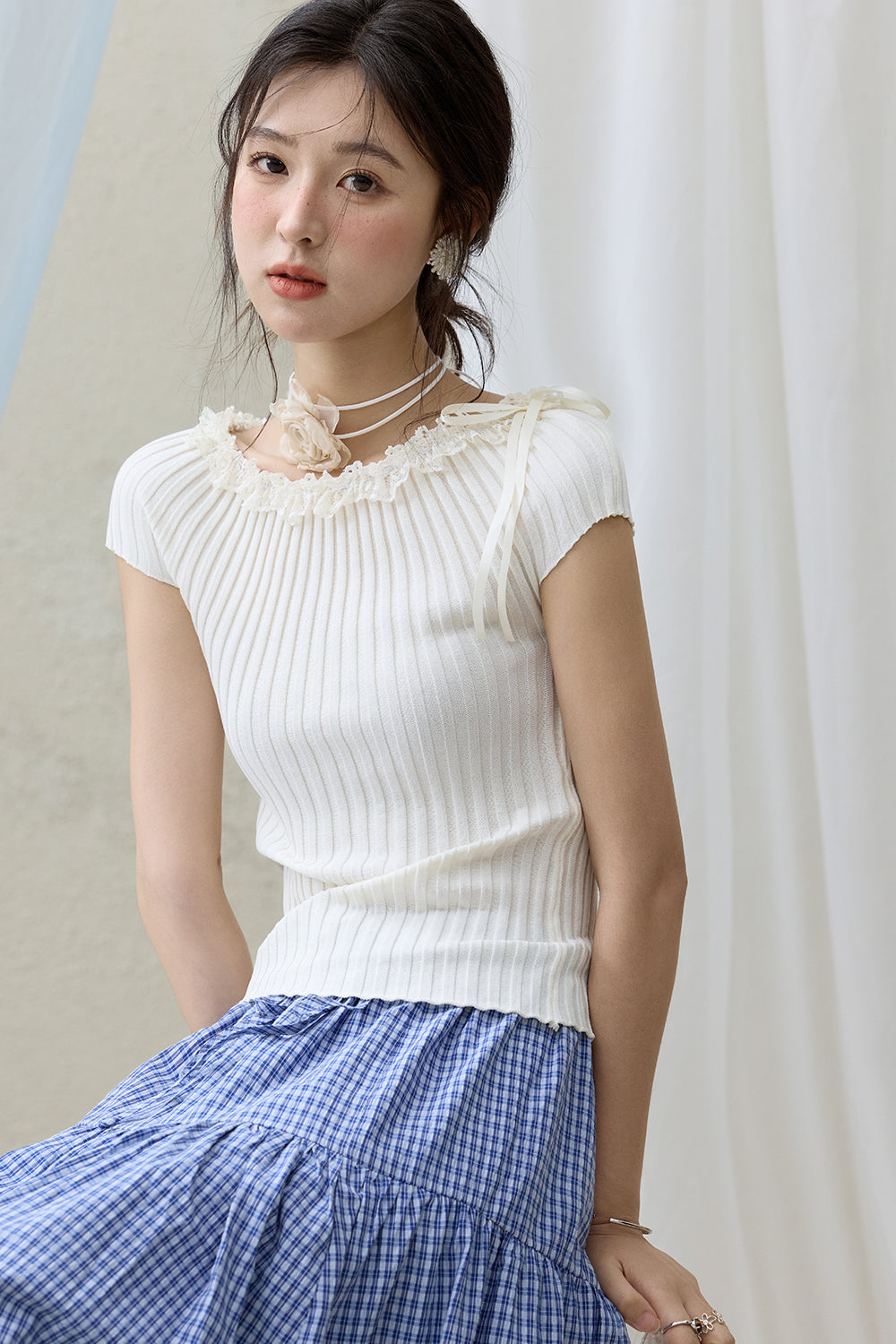 Knit T-shirt for Women
