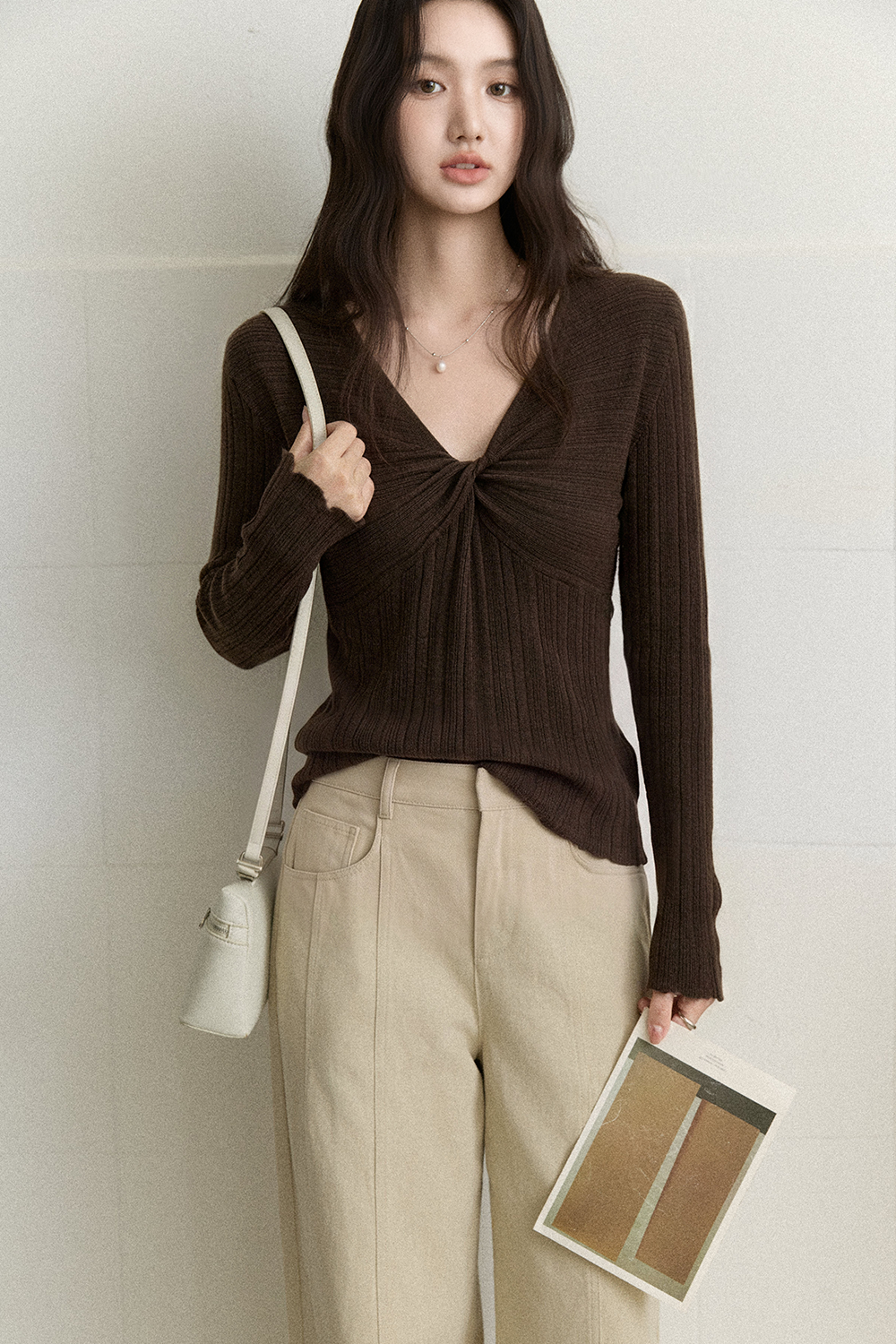 Knit Shirt for Women MISHOW