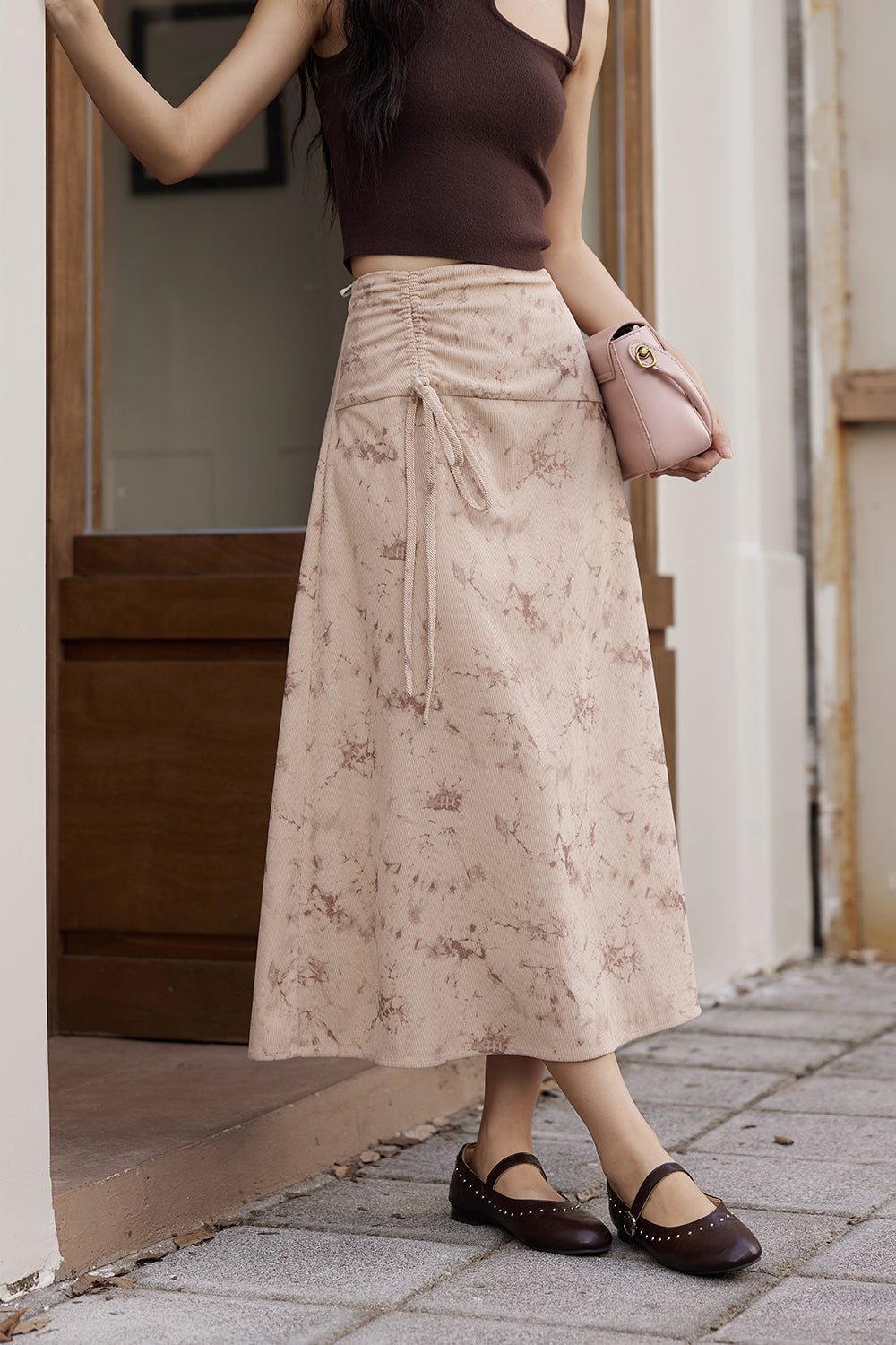 A Line Maxi Skirt for Women