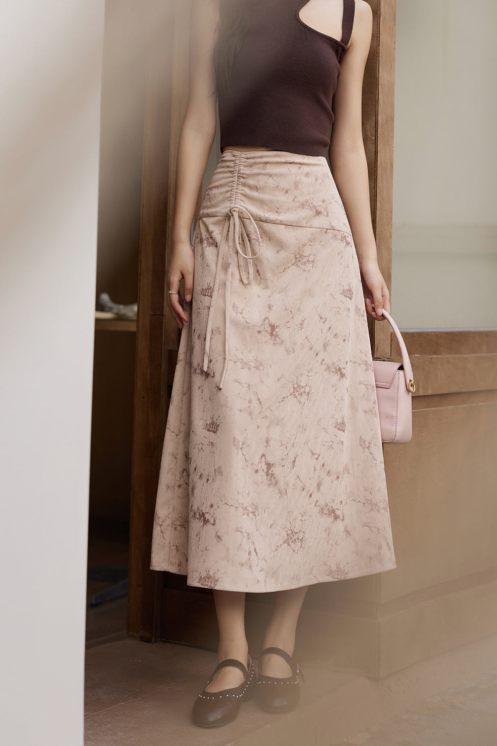 A Line Maxi Skirt for Women