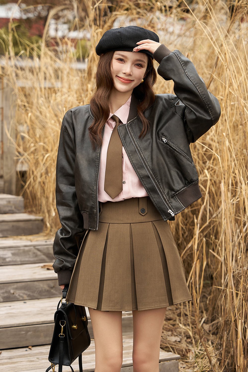 Leather Coat for Women