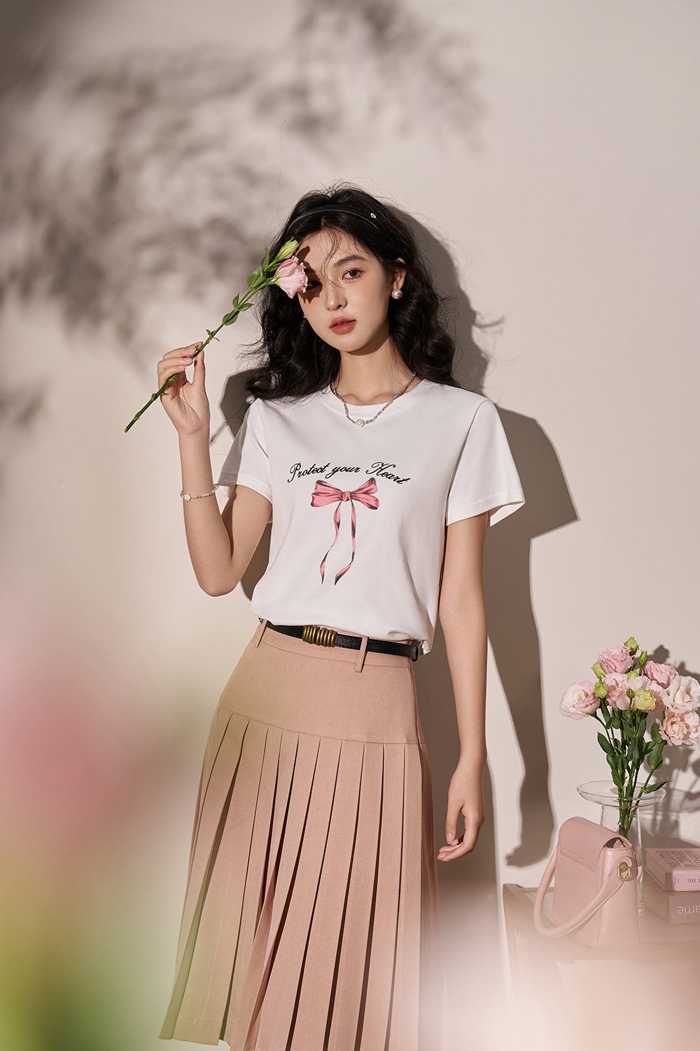 Women's Letter Print T-shirt