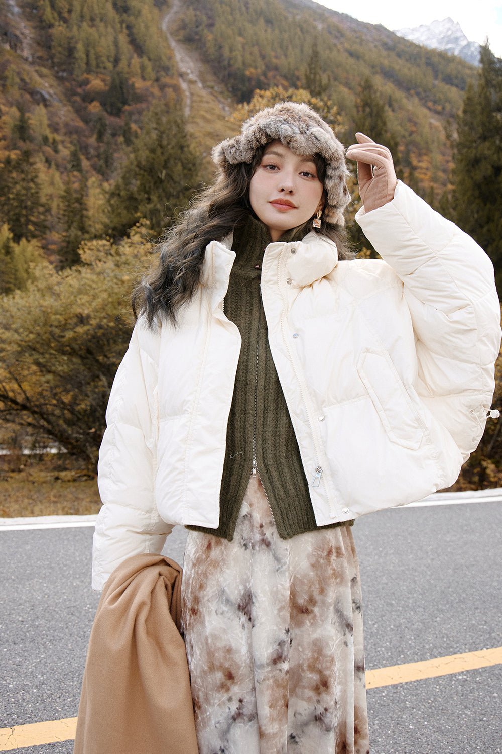 Winter Puffer Jacket for Women