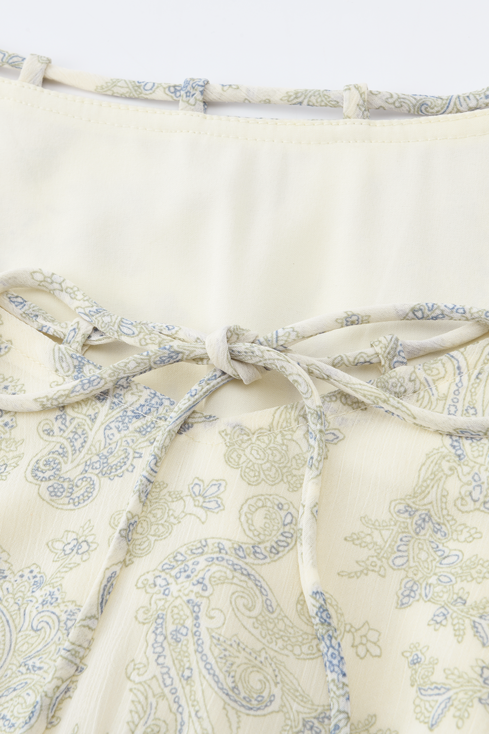 マキシドレス+リボン（レディース）