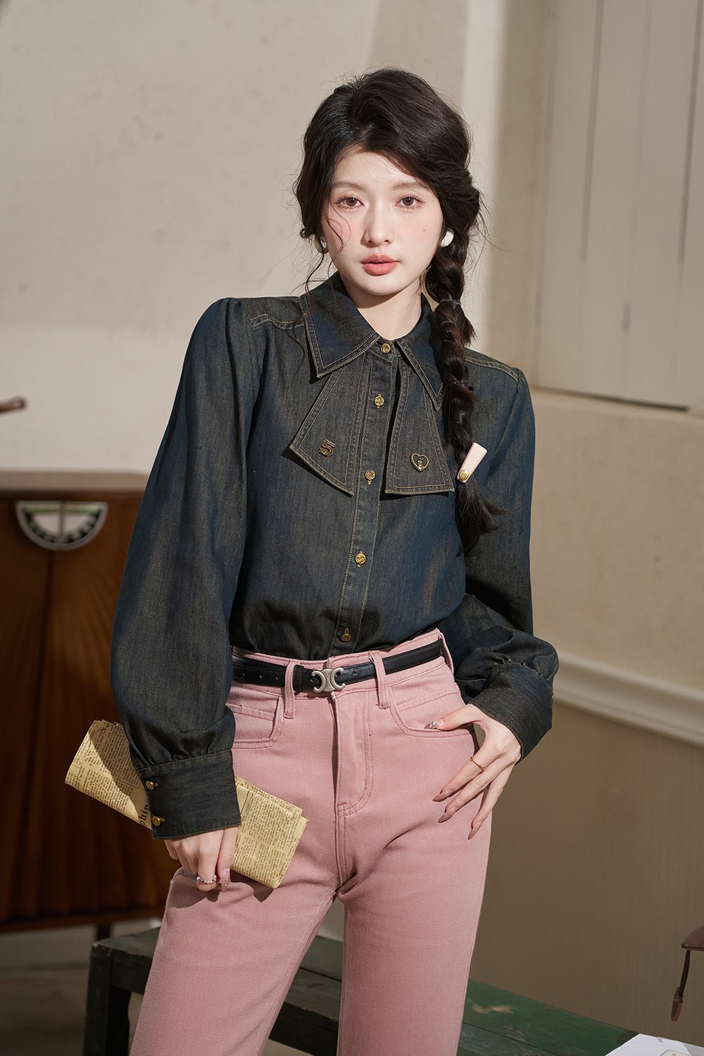 Denim Blouse for Women