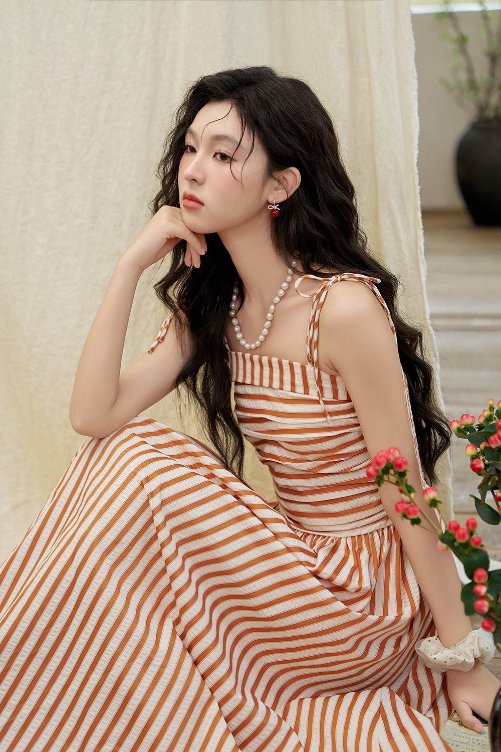 Women's Maxi Spaghetti Strap Dress