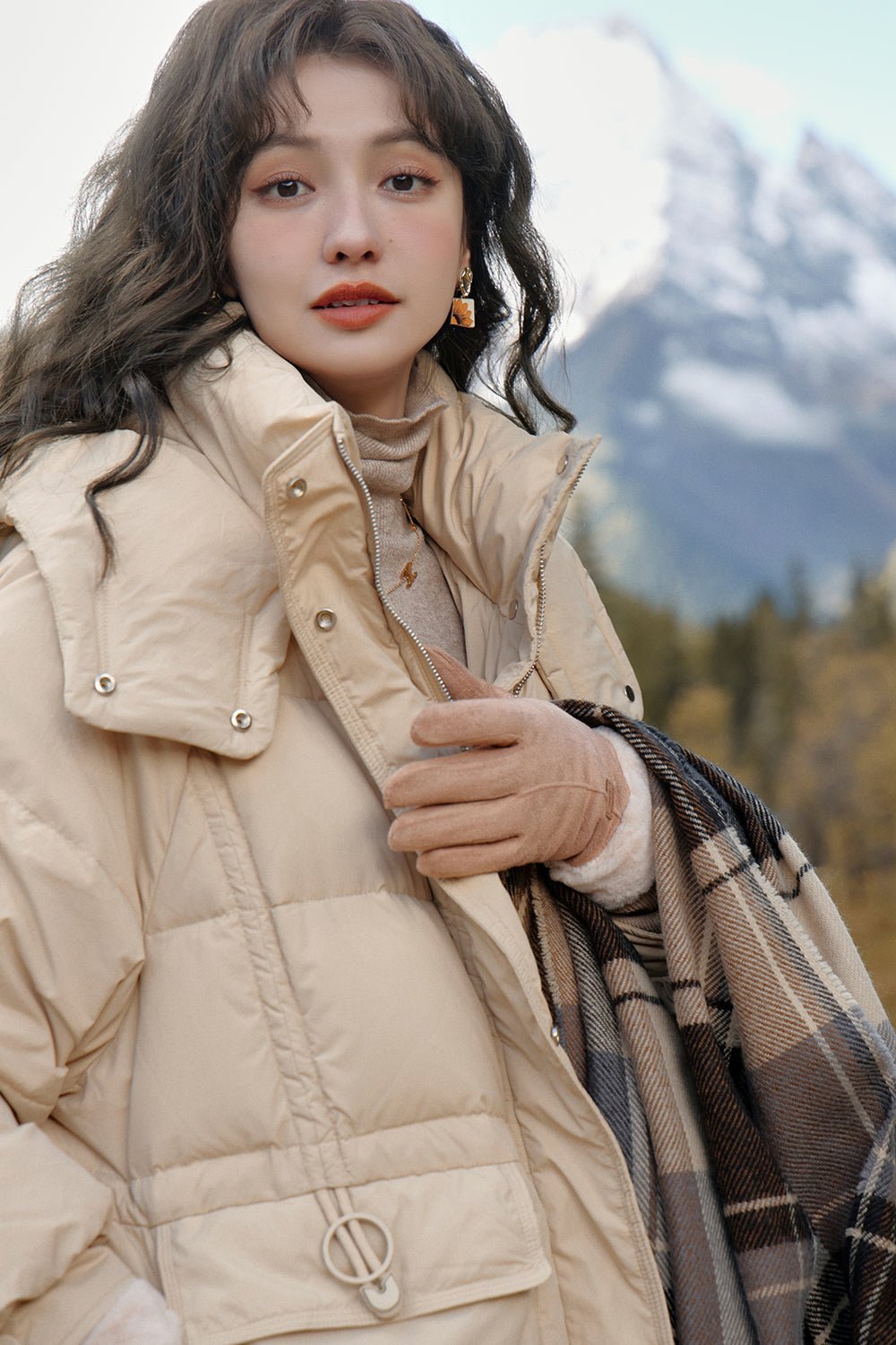 Winter Puffer Jacket for Women