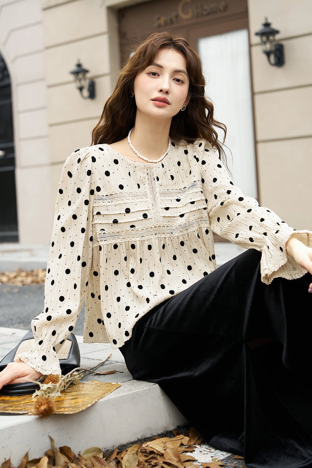 Puff Sleeve Blouse for Women