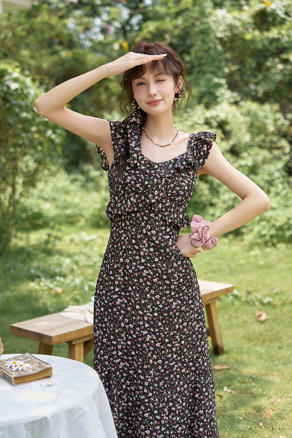 Floral Maxi Dress for Women