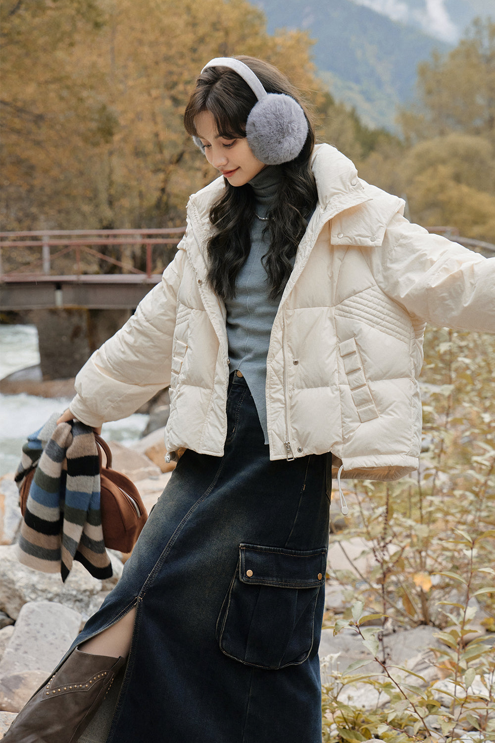 Winter Puffer Jacket for Women