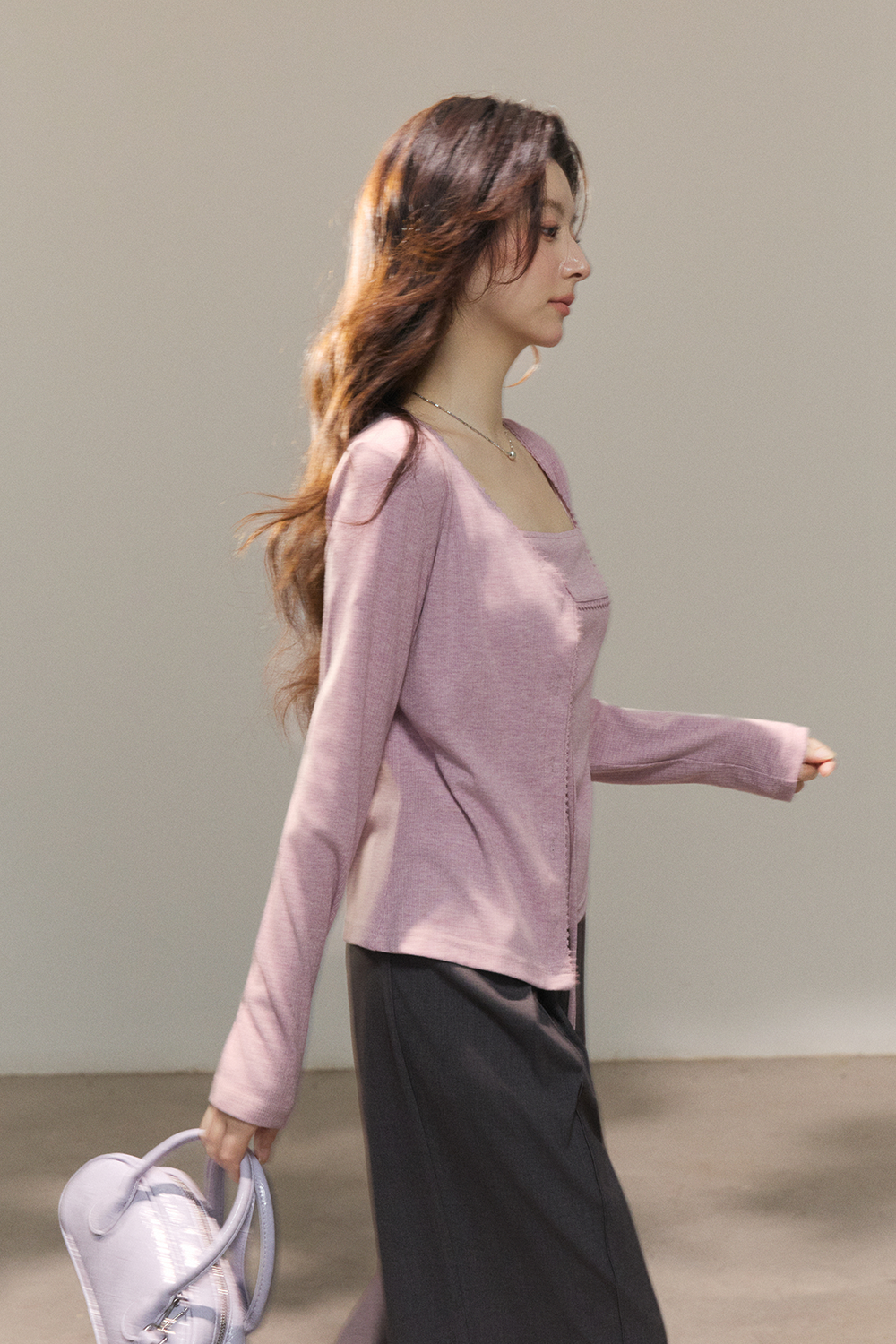 Spaghetti Strap Top and Cardigan Set