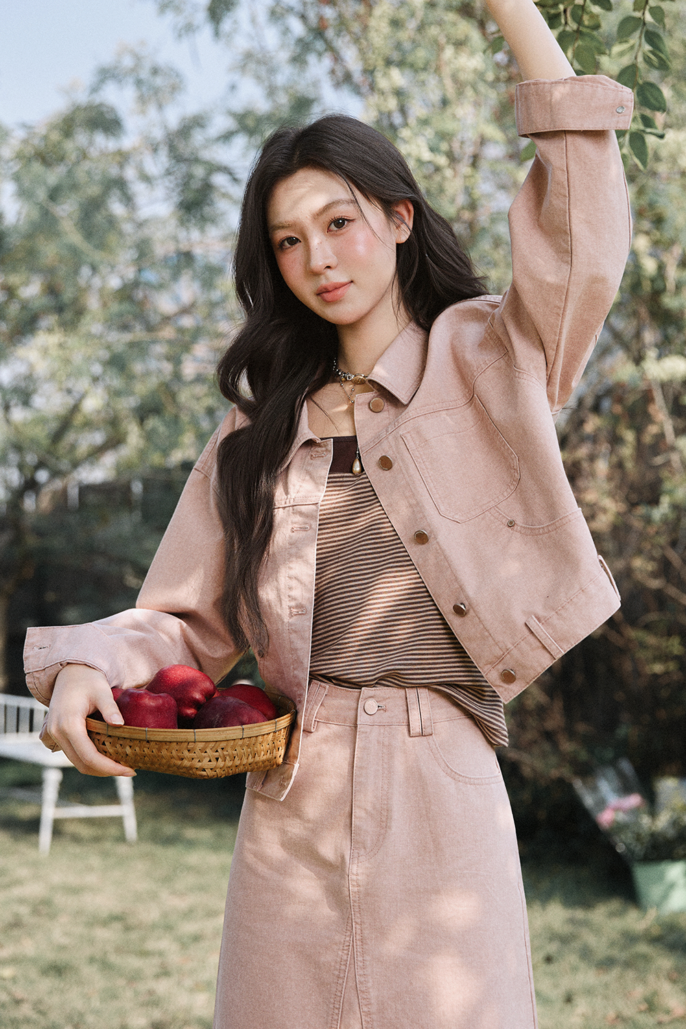 キャミソール＋コート＋スカートは別売りです