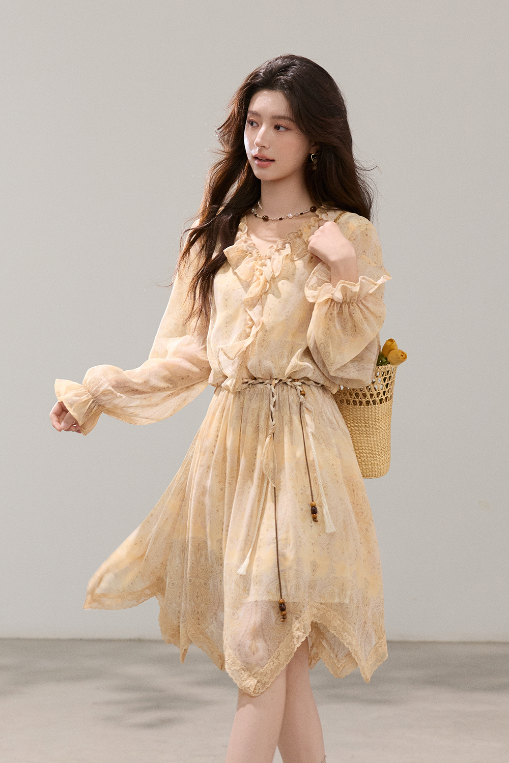 A-line Midi Dress for Women