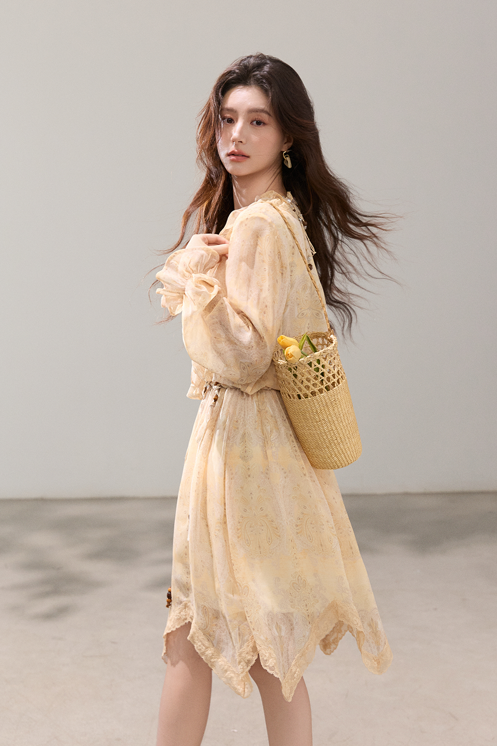 A-line Midi Dress for Women