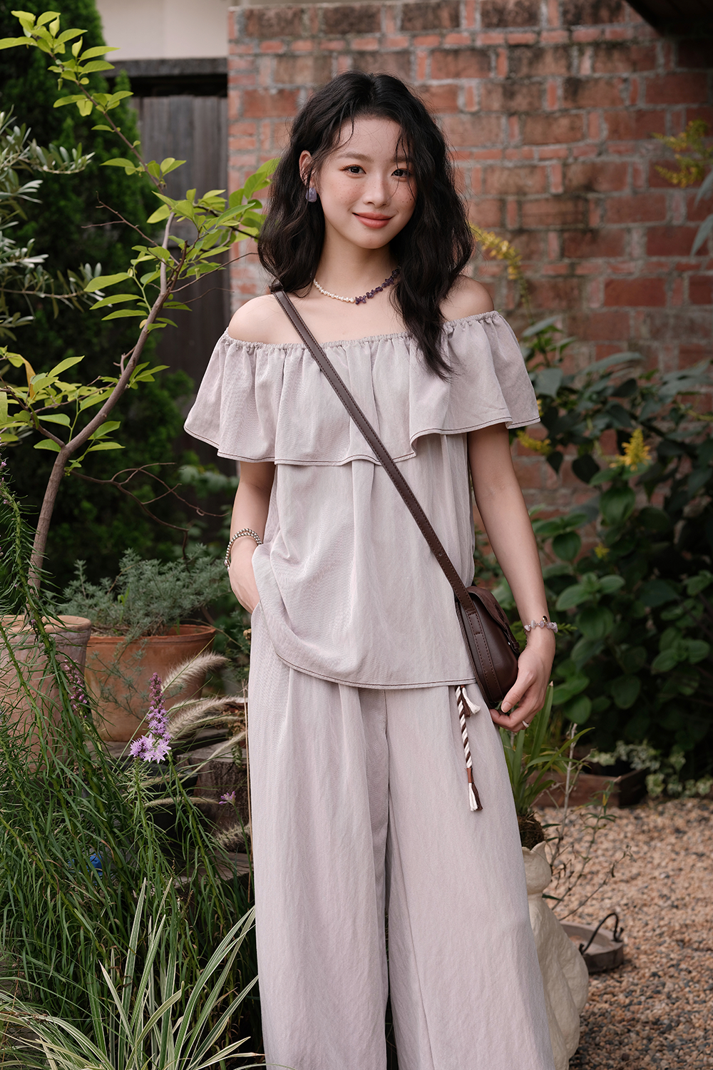 Blouse and Pant Set