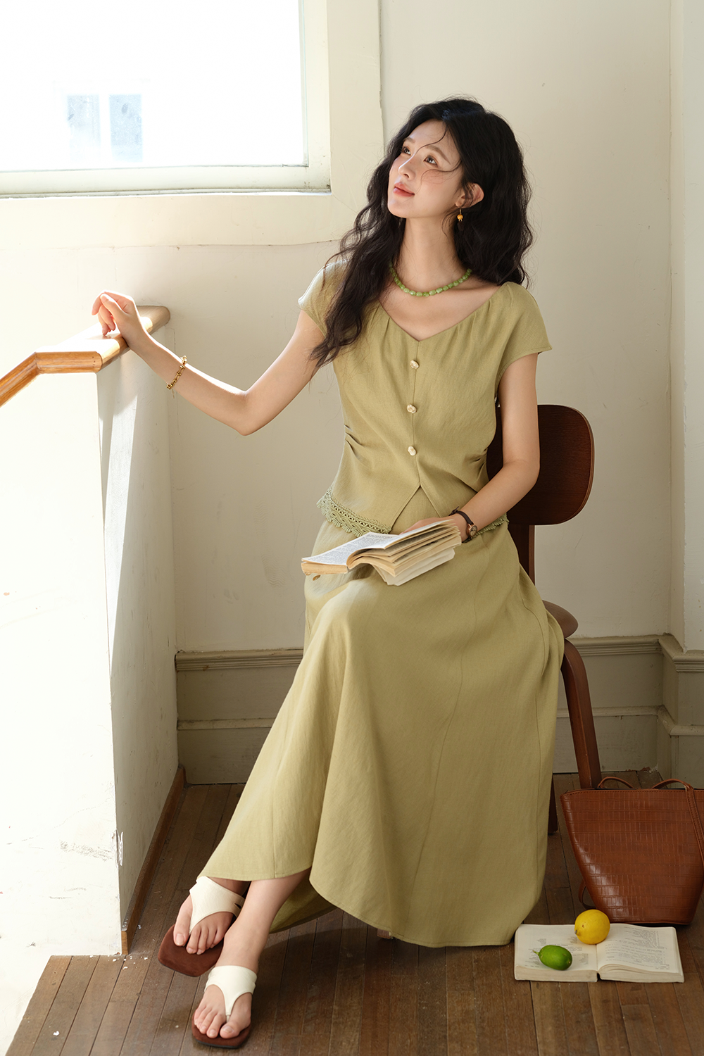 Blouse and Pant Set