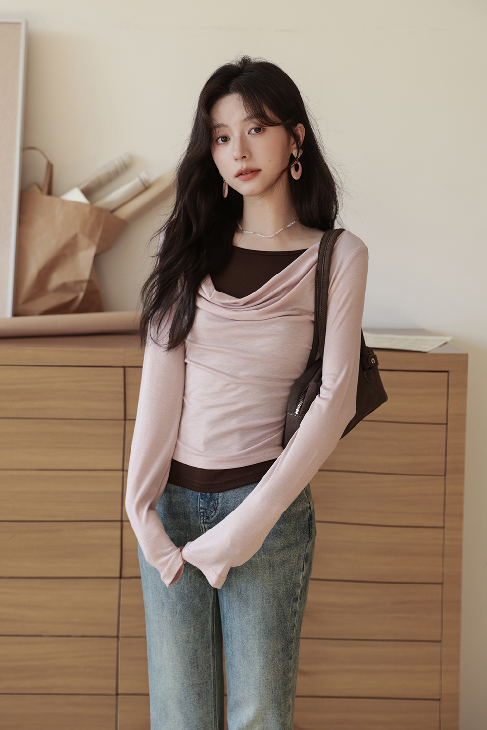 Áo Sơ Mi Nữ Dệt Kim