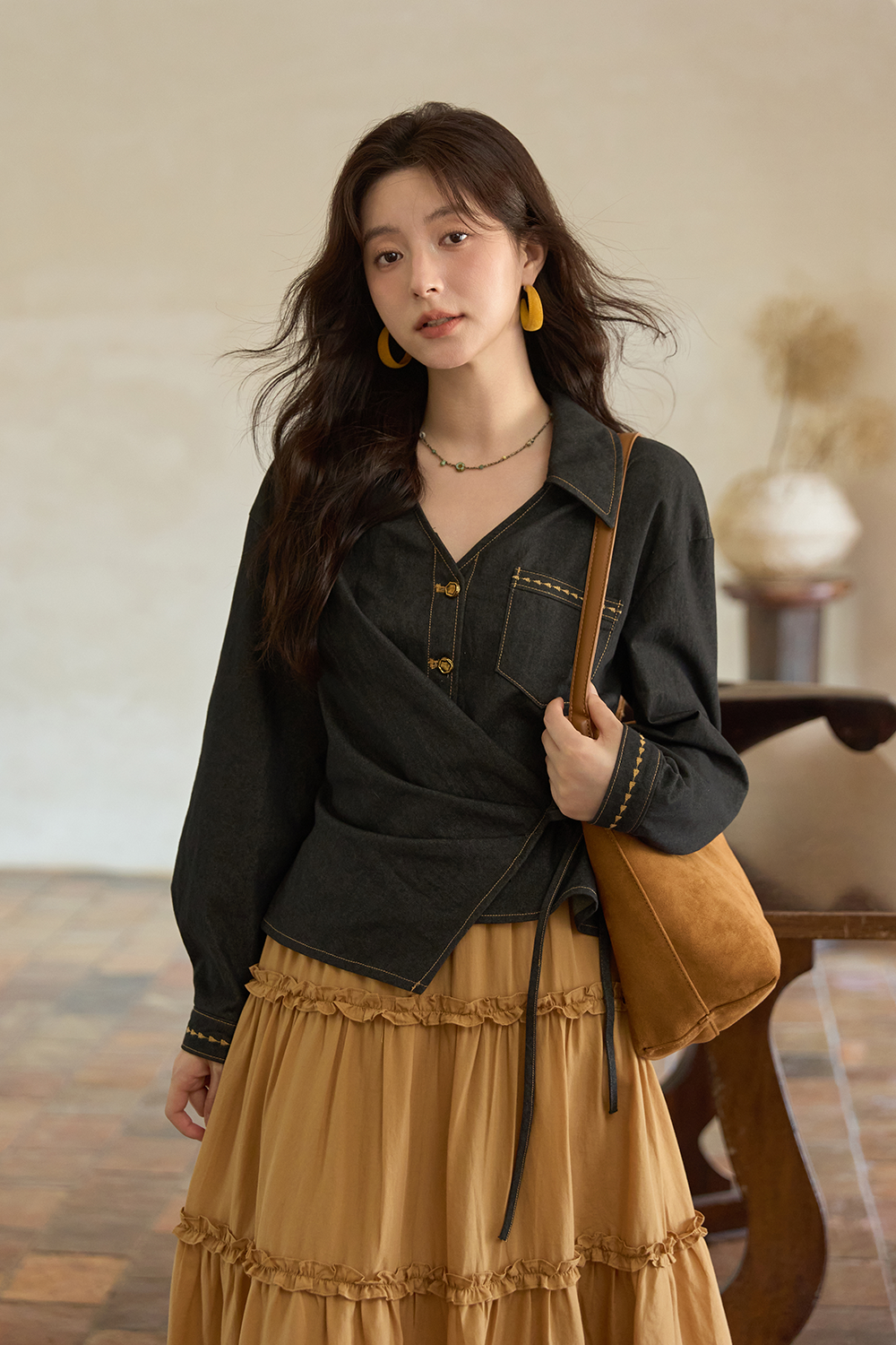 女性用シャツ