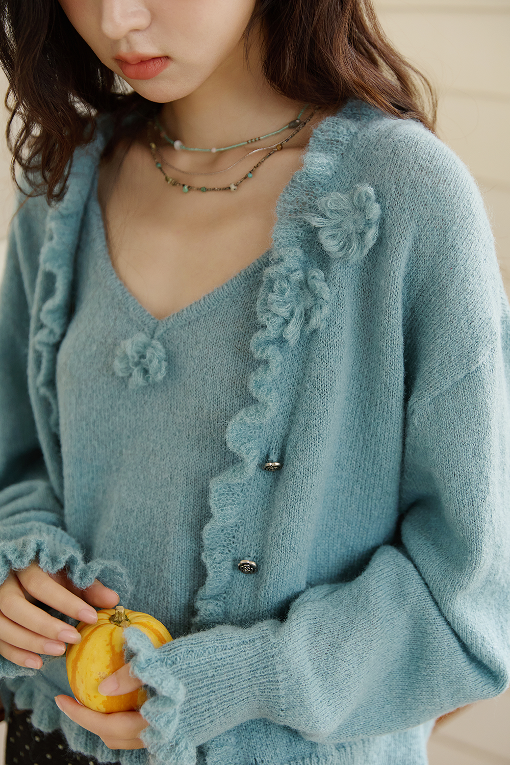 Spaghetti Strap Top and Cardigan Set
