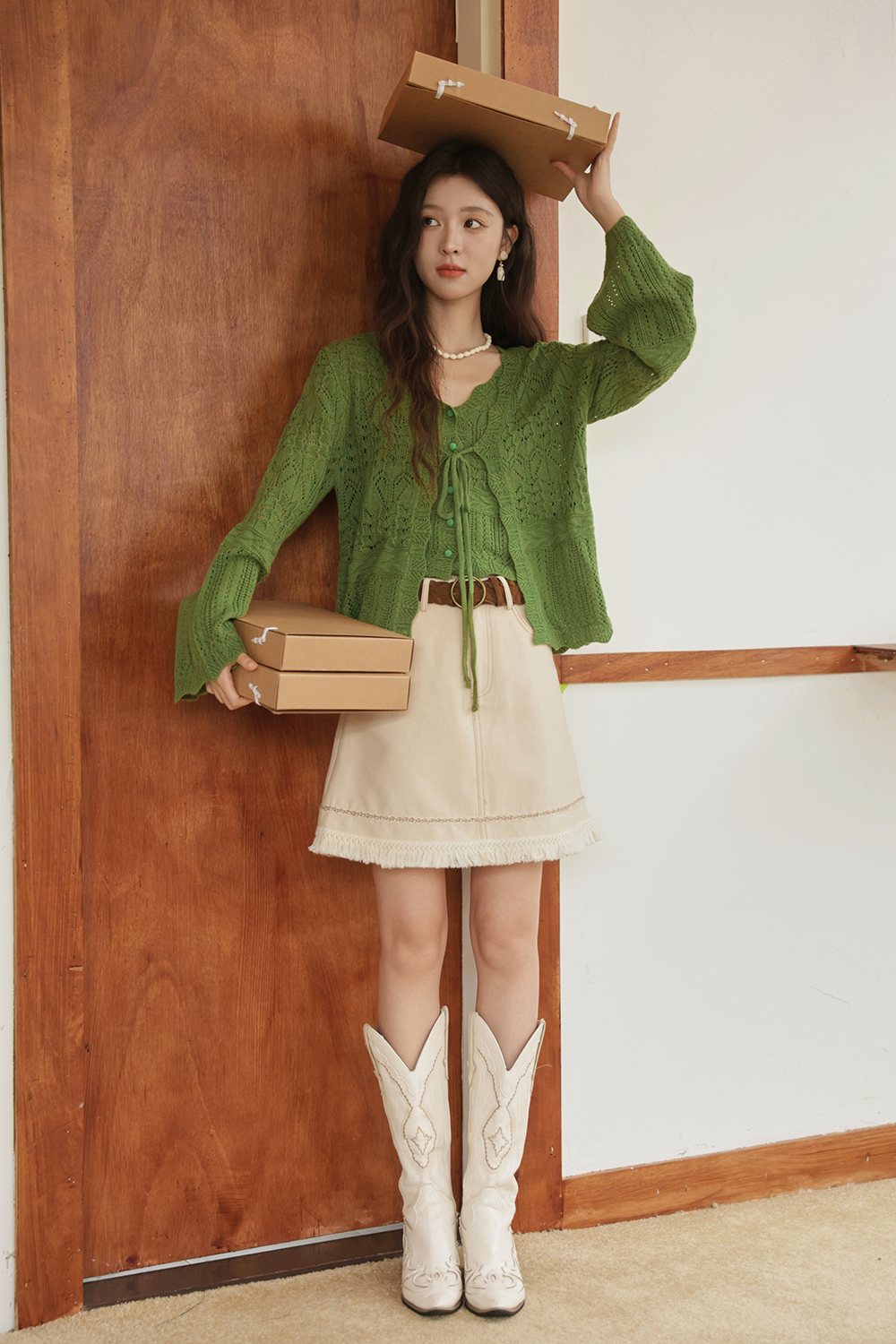 Knit Shirt Suit for Women