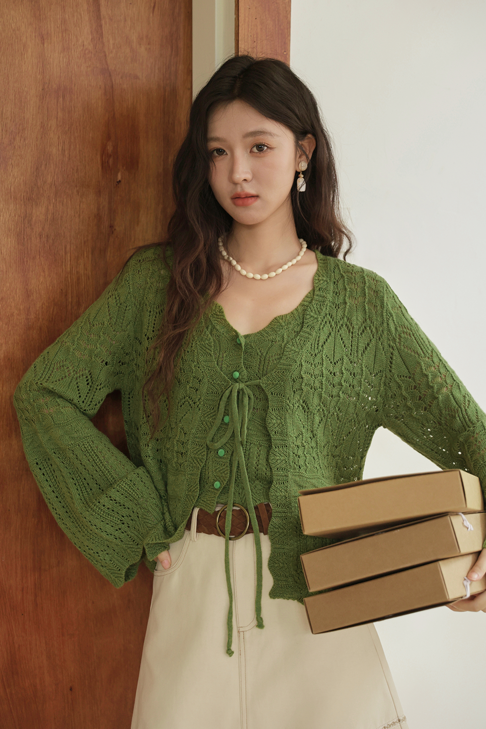 Knit Shirt Suit for Women