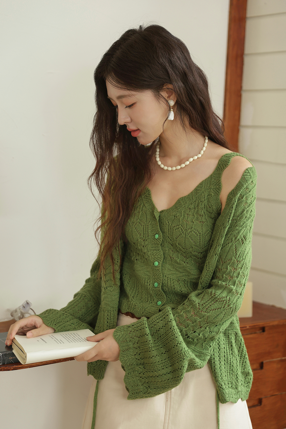 Knit Shirt Suit for Women