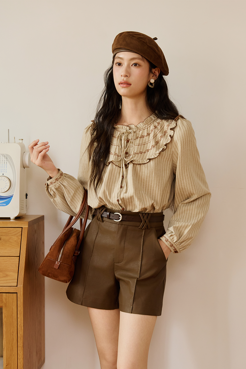Leather Shorts for Women