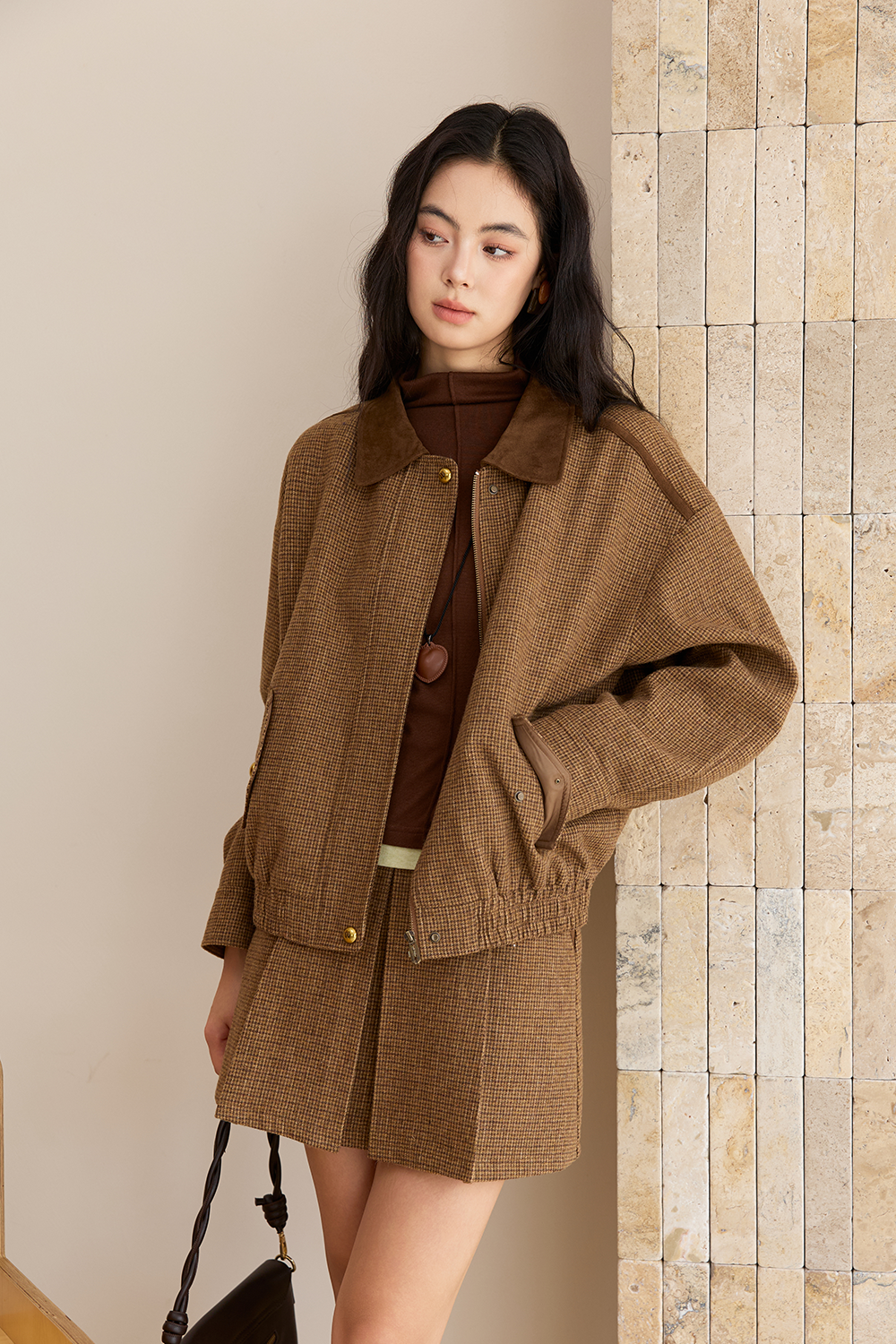 Coat and Skirt Set