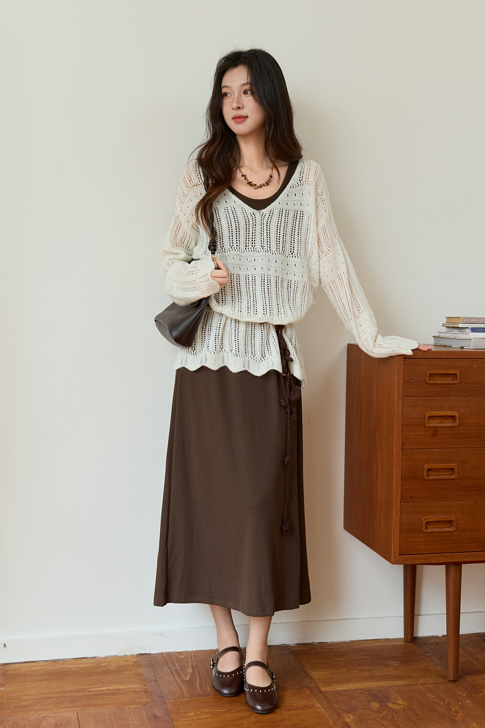 Dress and Knit Shirt Set