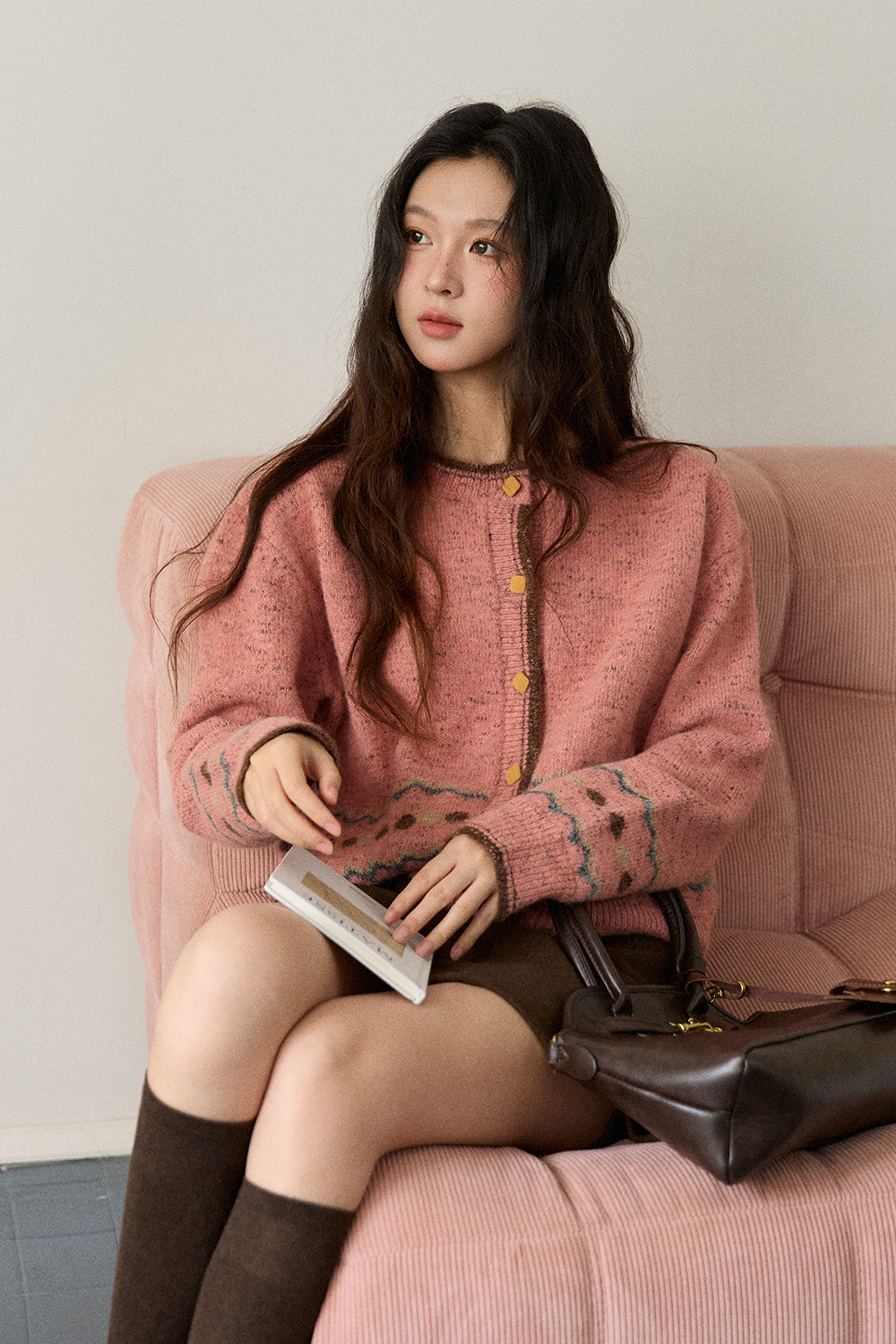 여성용 니트 셔츠