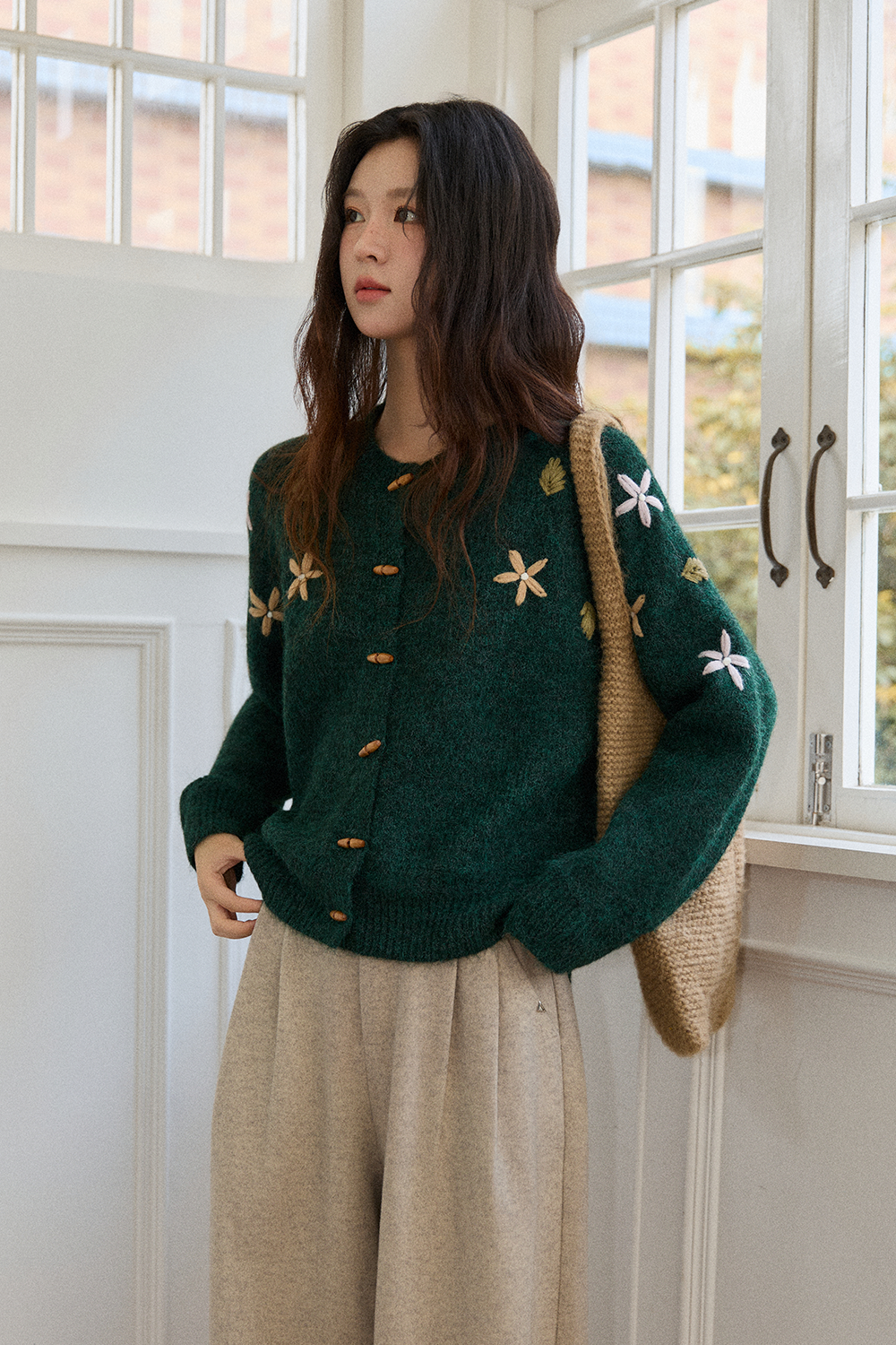 여성용 니트 셔츠