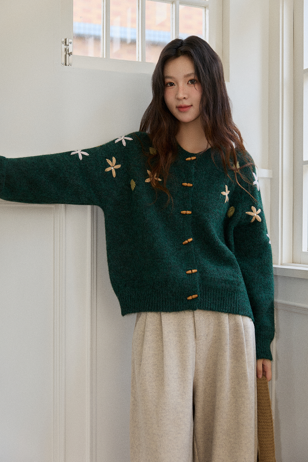 여성용 니트 셔츠