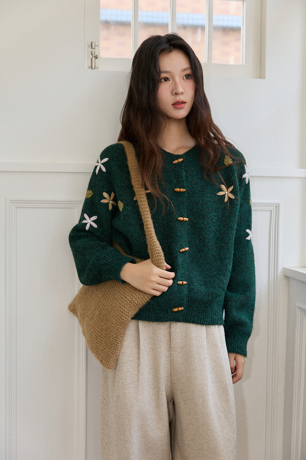 여성용 니트 셔츠