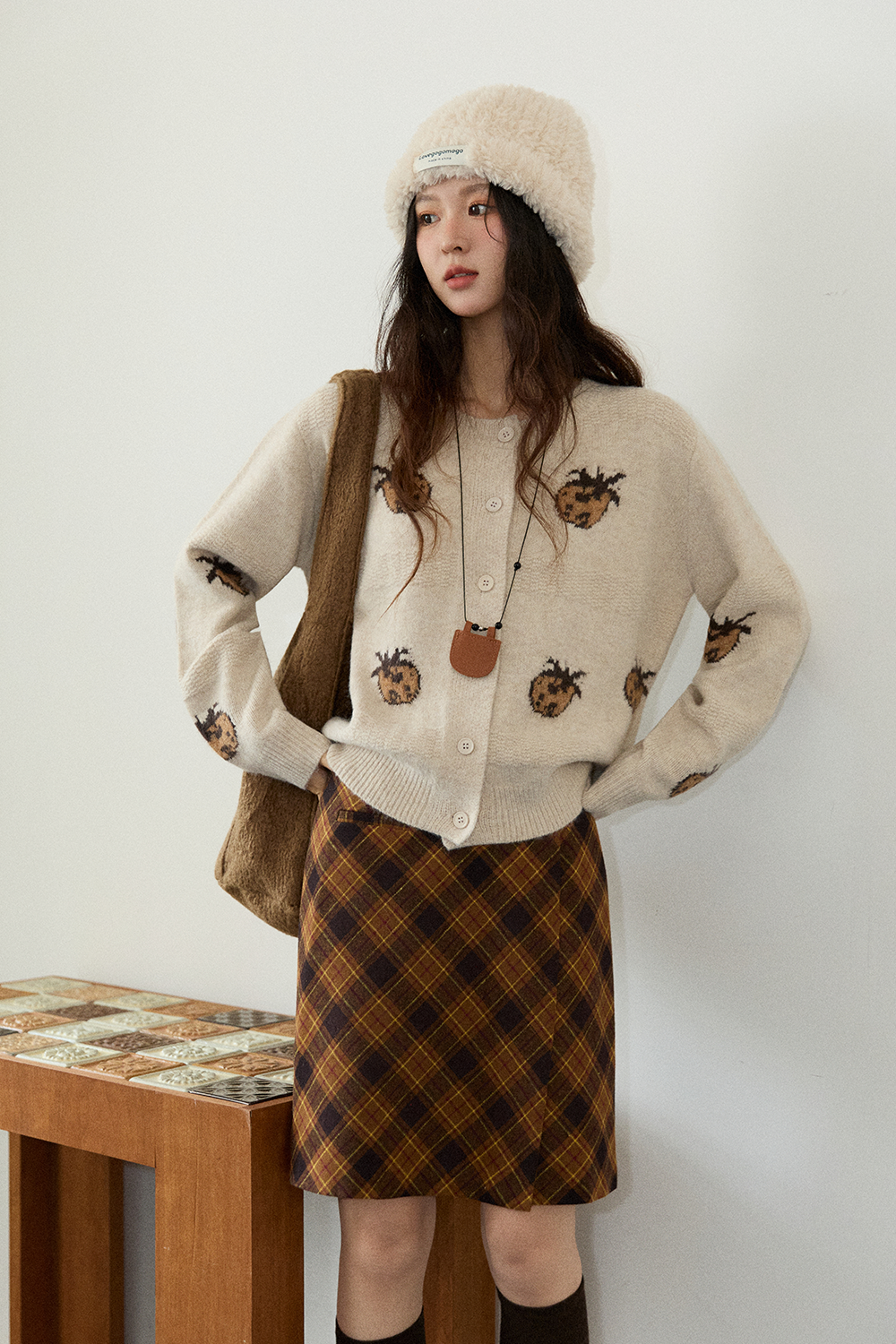 여성용 니트 셔츠