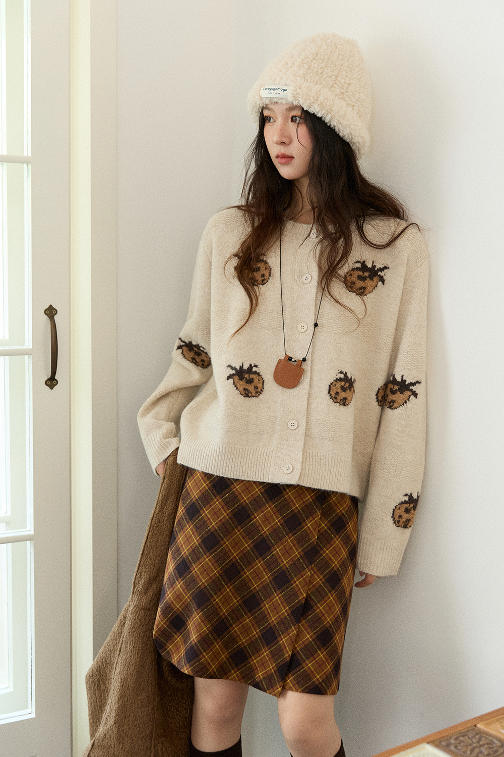 여성용 니트 셔츠