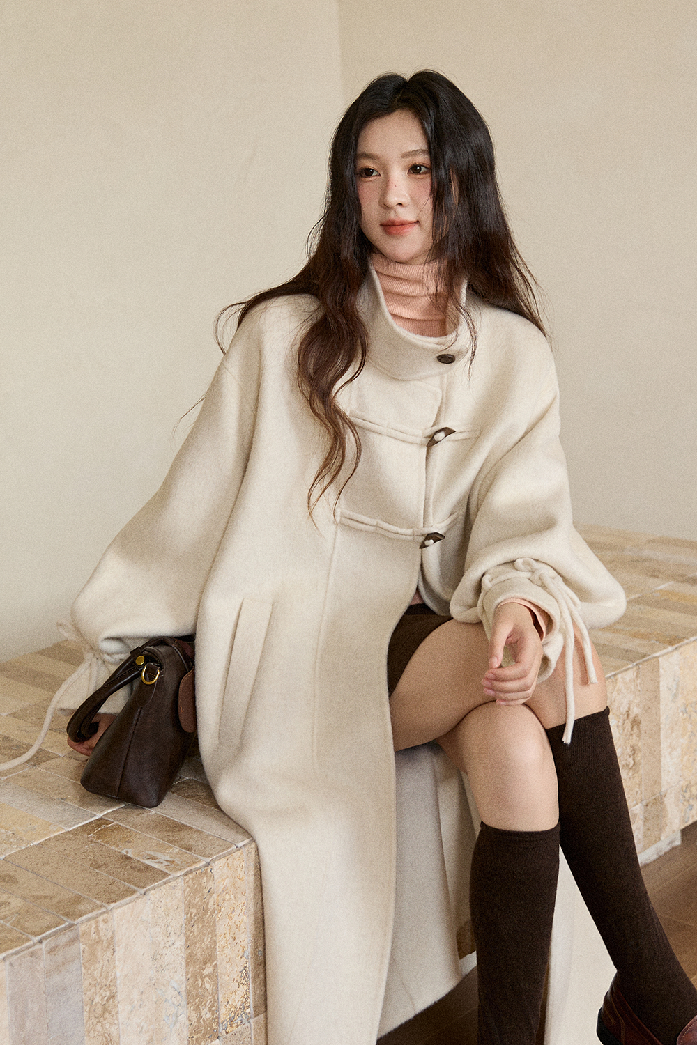 여성용 울 코트