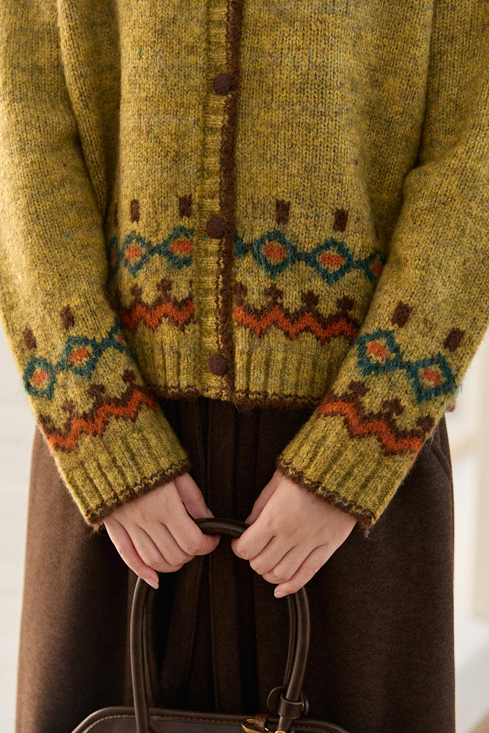 여성용 니트 셔츠