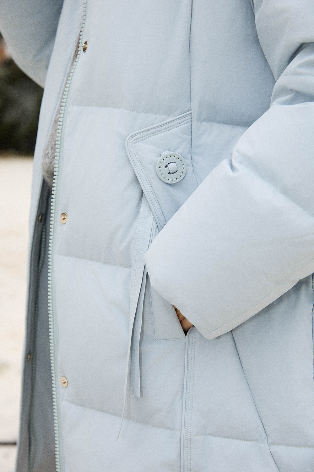 여성용 퍼퍼 재킷 코트