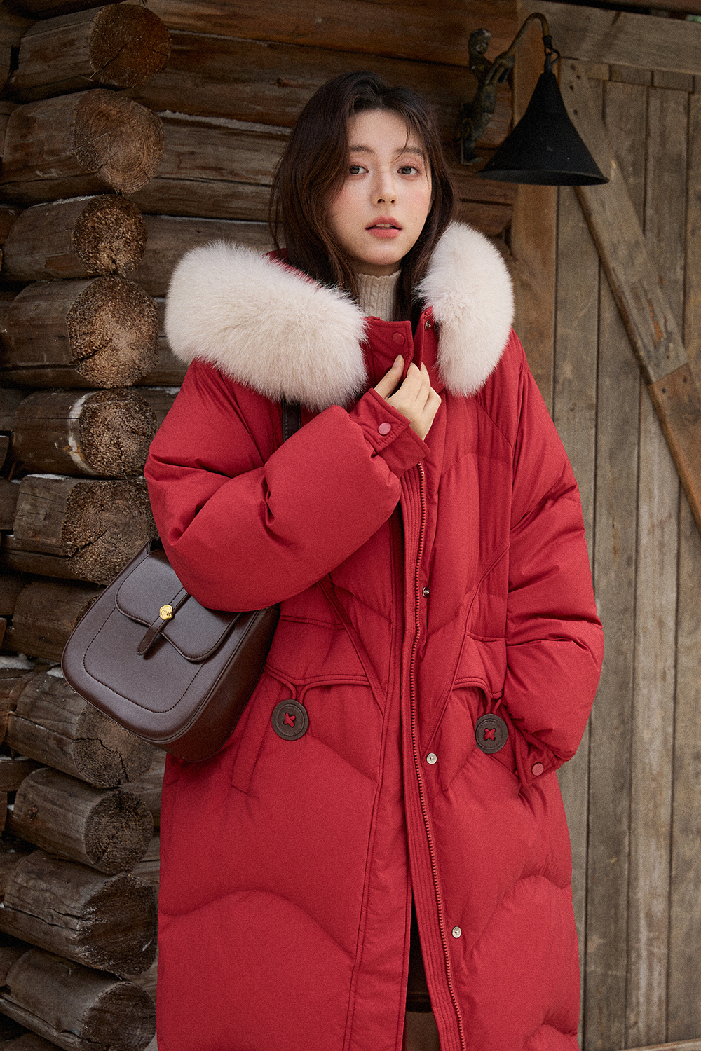 Jaket Mantel Puffer untuk Wanita