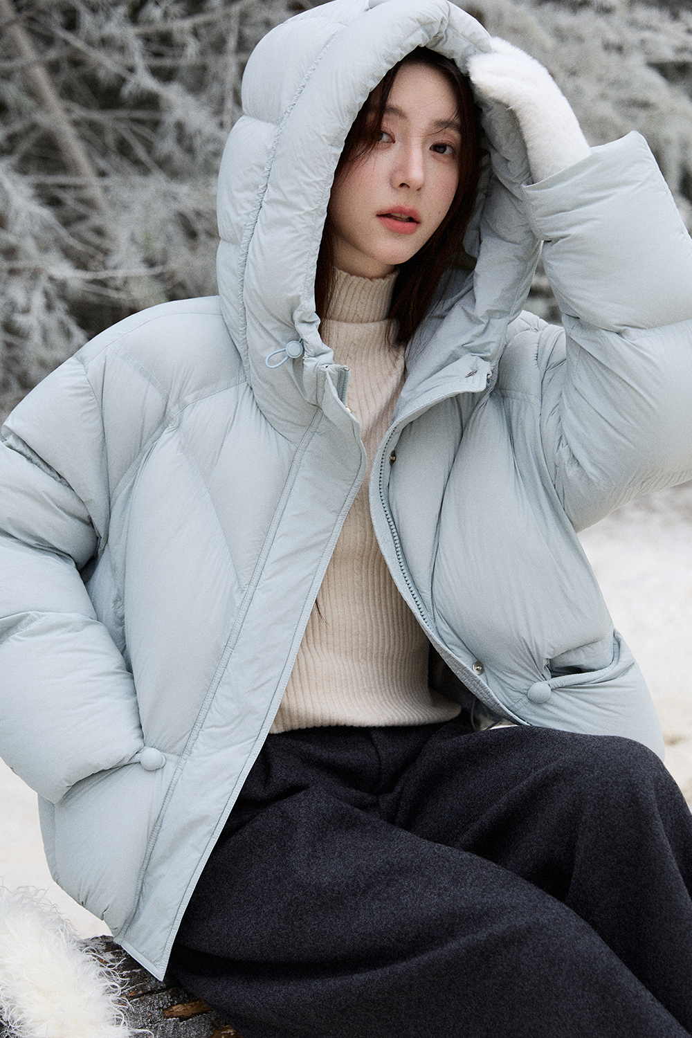 เสื้อแจ็คเก็ตบุฟเฟอร์สำหรับผู้หญิง